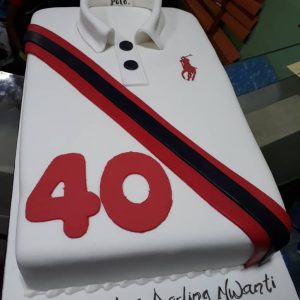 12″x18″ Rectangular Polo Top Cake