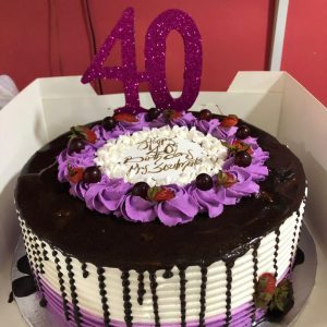 12″ 3 Layered Butter Cake