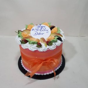 8″ 3 Layered Whipped Cream Cake