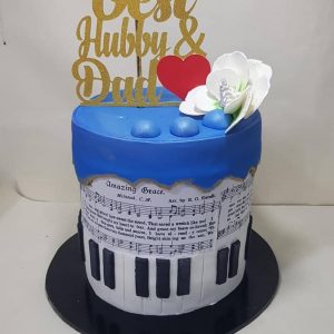 10″ 7 Layered Fondant Cake
